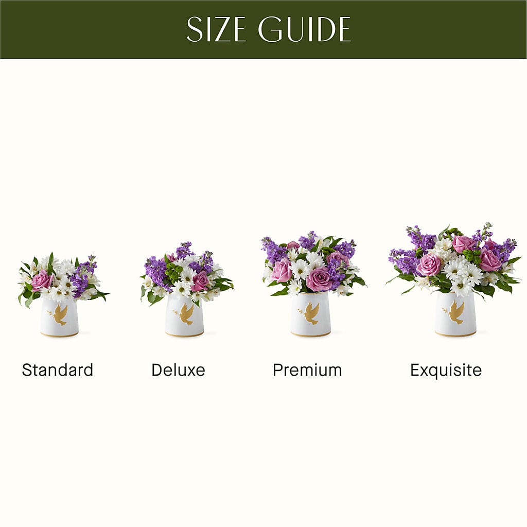 Garden of Peace Bouquet –  Abell Flower Shop, Abernathy TX