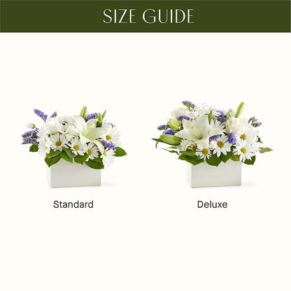 Beyond Blue Box Bouquet –  Abell Flower Shop, Abernathy TX
