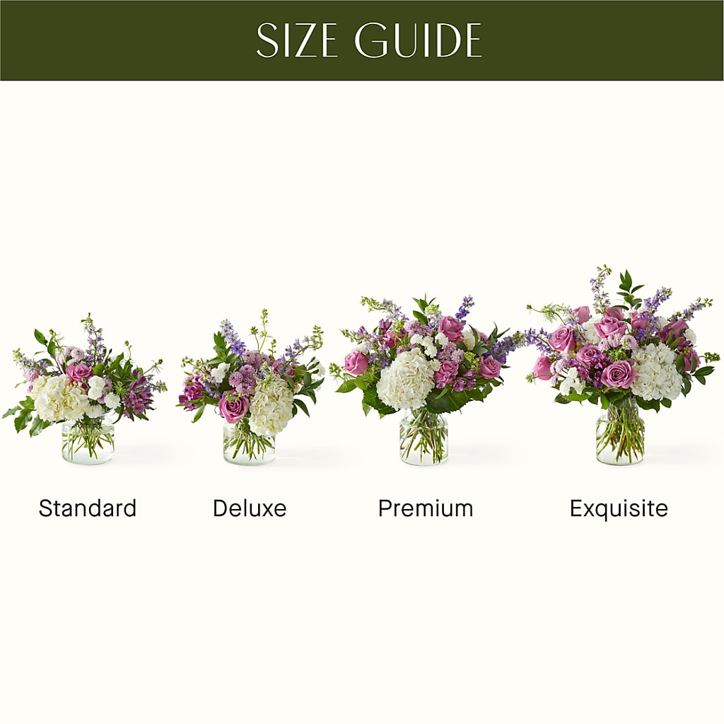 Violet Caress Bouquet –  Abell Flower Shop, Abernathy TX