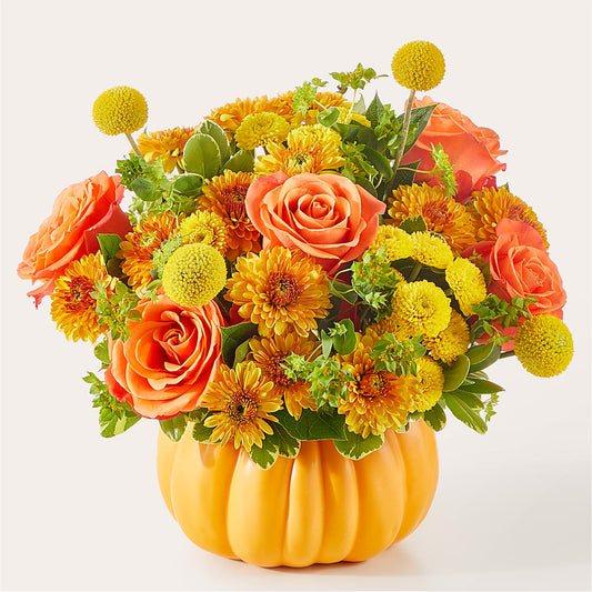 Gourdgeous Pumpkin –  Abell Flower Shop, Abernathy TX