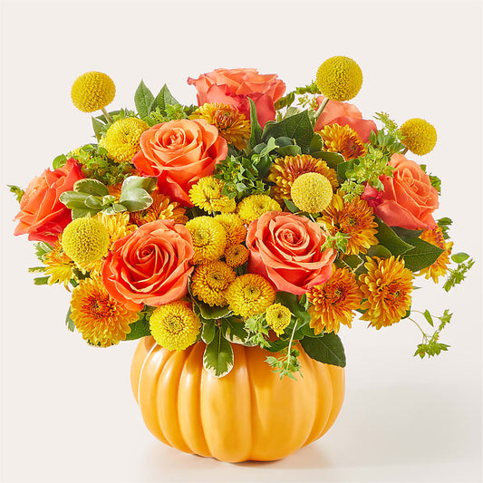 Gourdgeous Pumpkin –  Abell Flower Shop, Abernathy TX