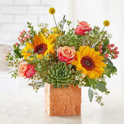 Sunflower Season Bouquet –  Abell Flower Shop, Abernathy TX