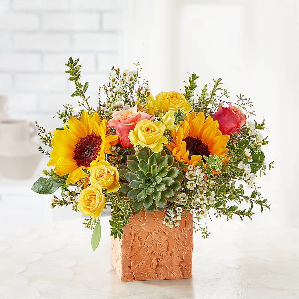 Sunflower Season Bouquet –  Abell Flower Shop, Abernathy TX