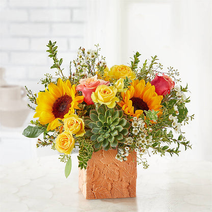 Sunflower Season Bouquet –  Abell Flower Shop, Abernathy TX