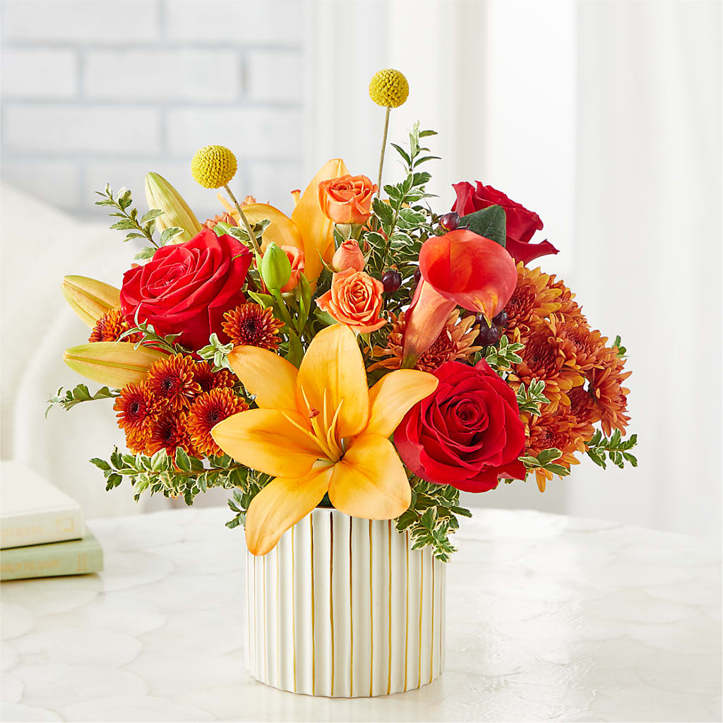 Scarlet Skies Bouquet –  Abell Flower Shop, Abernathy TX