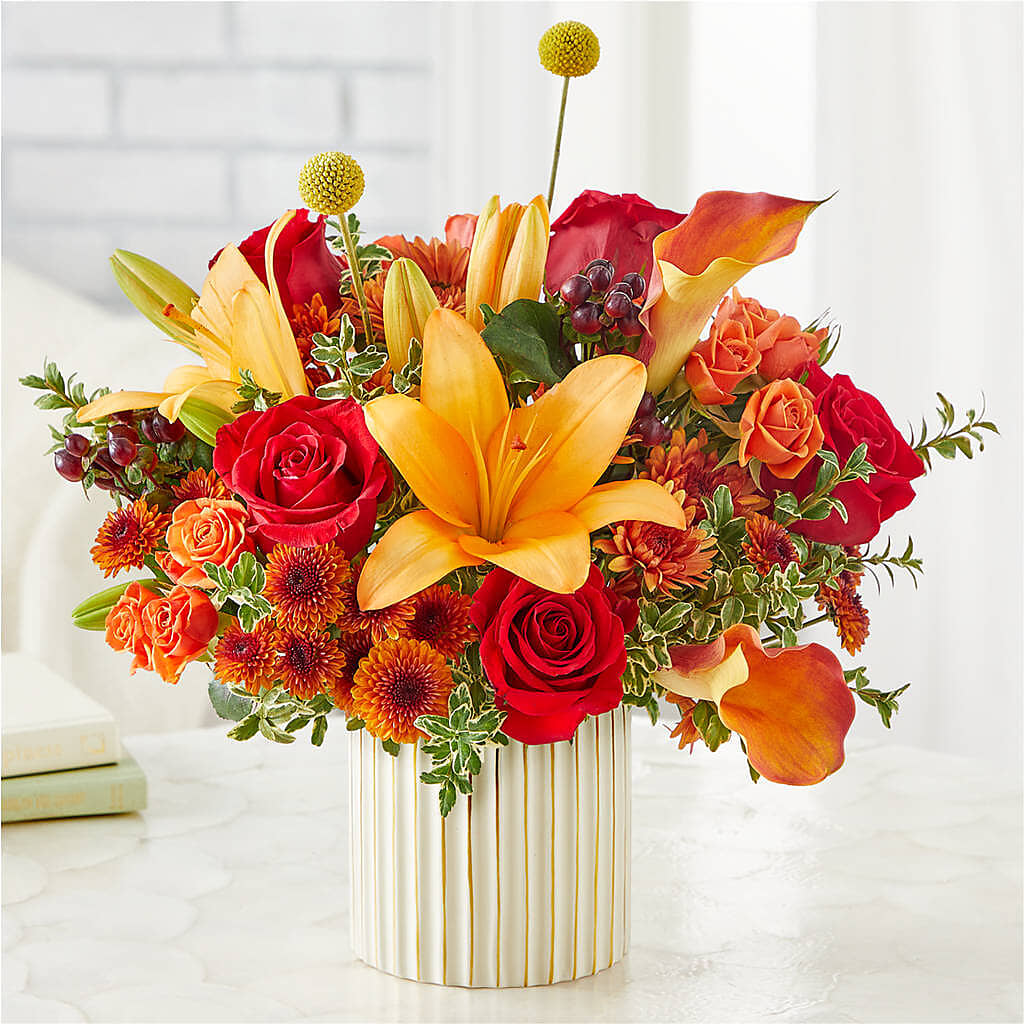 Scarlet Skies Bouquet –  Abell Flower Shop, Abernathy TX