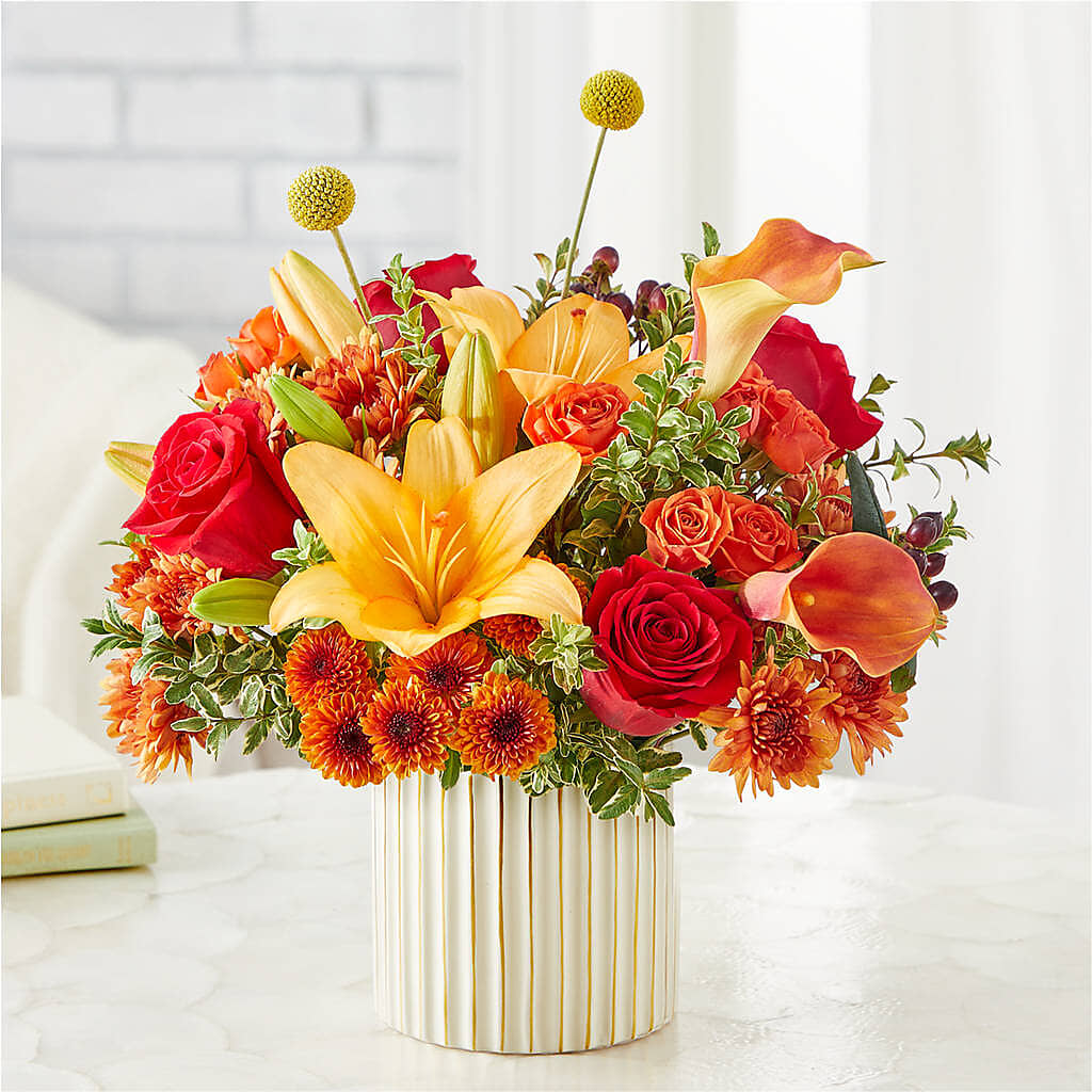 Scarlet Skies Bouquet –  Abell Flower Shop, Abernathy TX