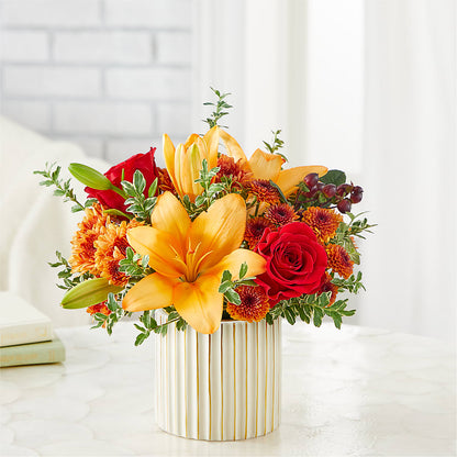 Scarlet Skies Bouquet –  Abell Flower Shop, Abernathy TX