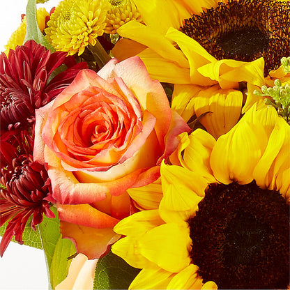 Golden Gourd Pumpkin Bouquet –  Abell Flower Shop, Abernathy TX