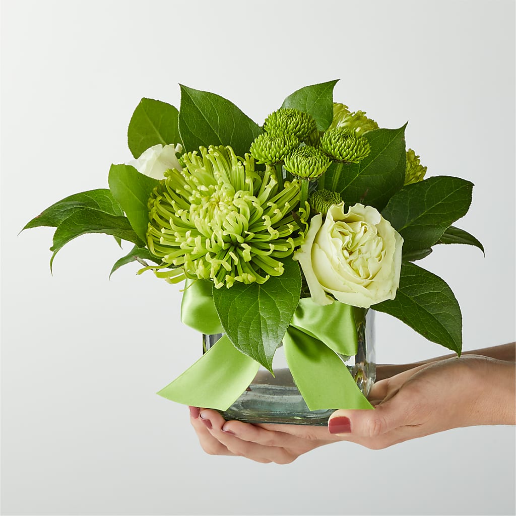 Emerald Forest Bouquet –  Abell Flower Shop, Abernathy TX