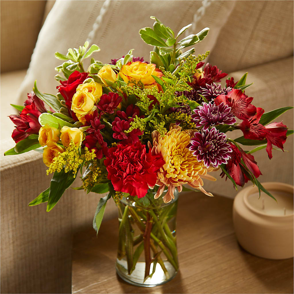 Fall Delight – A Florist Original –  Abell Flower Shop, Abernathy TX