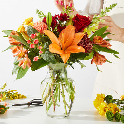 Fall Delight – A Florist Original –  Abell Flower Shop, Abernathy TX