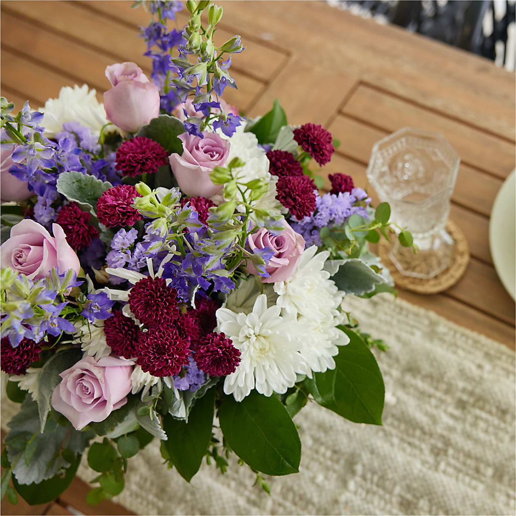 Violet Frost Bouquet –  Abell Flower Shop, Abernathy TX