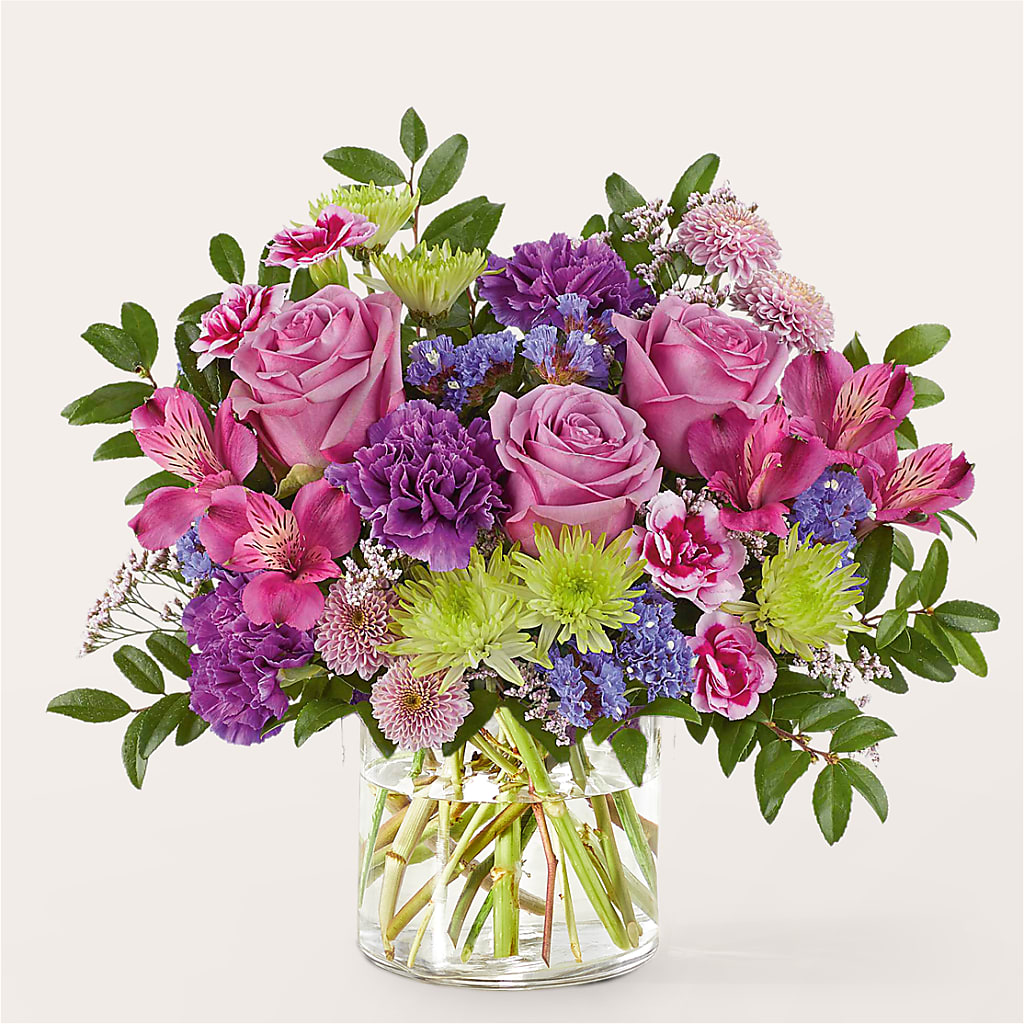 Glass Half Full Bouquet –  Abell Flower Shop, Abernathy TX