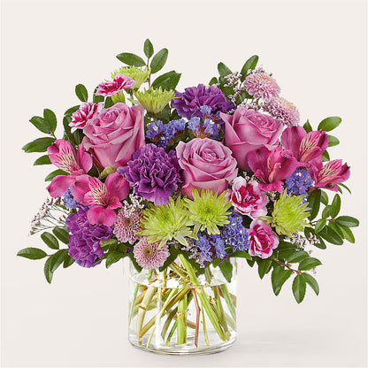 Glass Half Full Bouquet –  Abell Flower Shop, Abernathy TX