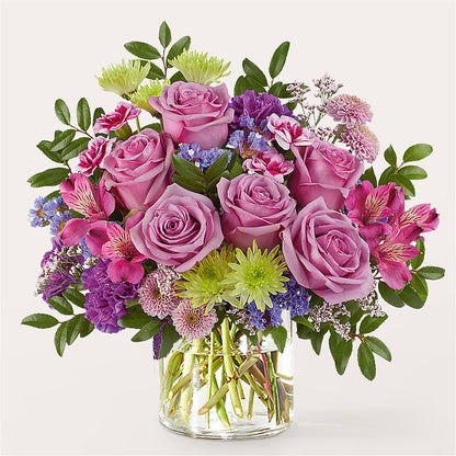 Glass Half Full Bouquet –  Abell Flower Shop, Abernathy TX