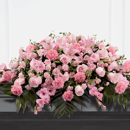 Garden of Comfort Casket Spray (Standard) –  Abell Flower Shop, Abernathy TX