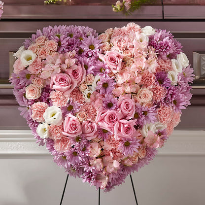 Heaven's Light Heart –  Abell Flower Shop, Abernathy TX