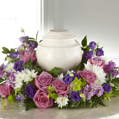 Blooming Sympathy Cremation Adornment –  Abell Flower Shop, Abernathy TX