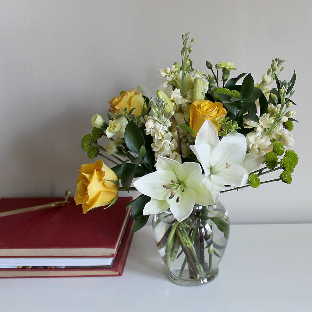Hope & Serenity Bouquet –  Abell Flower Shop, Abernathy TX