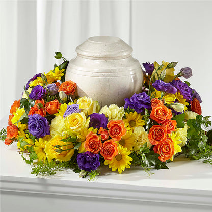 Blossoms of Remembrance Cremation Adornment –  Abell Flower Shop, Abernathy TX