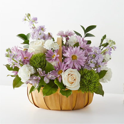 Peace & Love Basket –  Abell Flower Shop, Abernathy TX