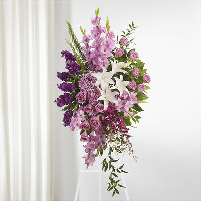 Never Alone Standing Spray –  Abell Flower Shop, Abernathy TX