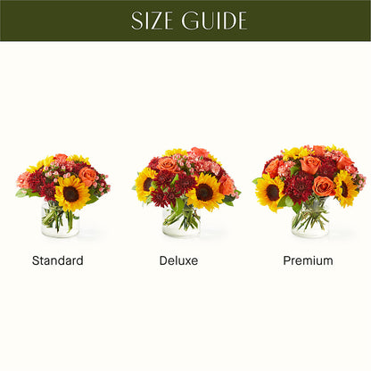 September Sunset Bouquet –  Abell Flower Shop, Abernathy TX