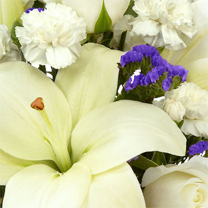 Sapphire Rush Bouquet –  Abell Flower Shop, Abernathy TX
