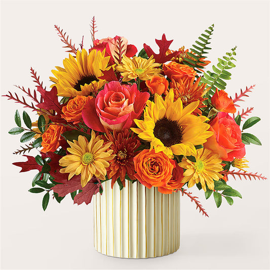 Fall Campfire Bouquet –  Abell Flower Shop, Abernathy TX