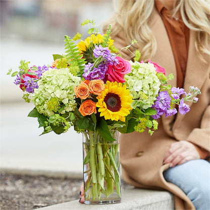 Vibrant Greetings Bouquet –  Abell Flower Shop, Abernathy TX