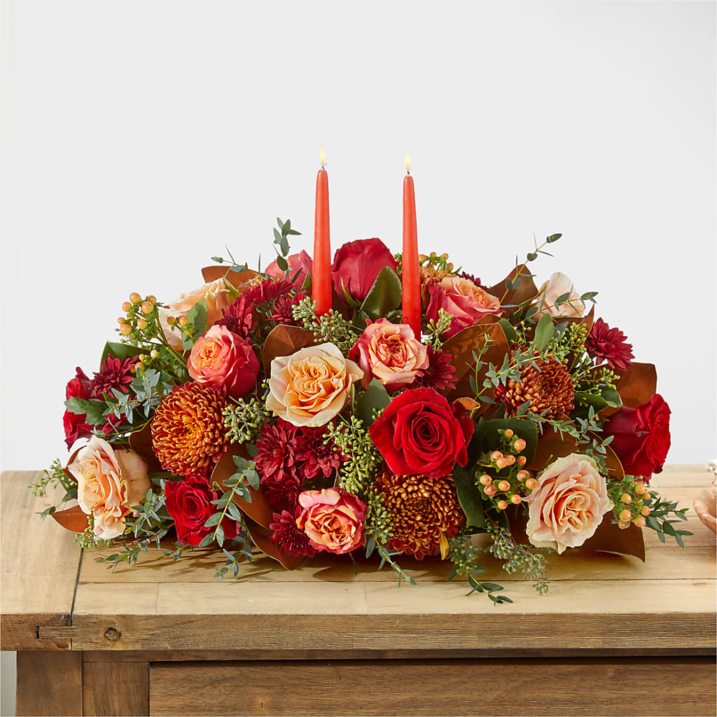 Gather Near Centerpiece –  Abell Flower Shop, Abernathy TX