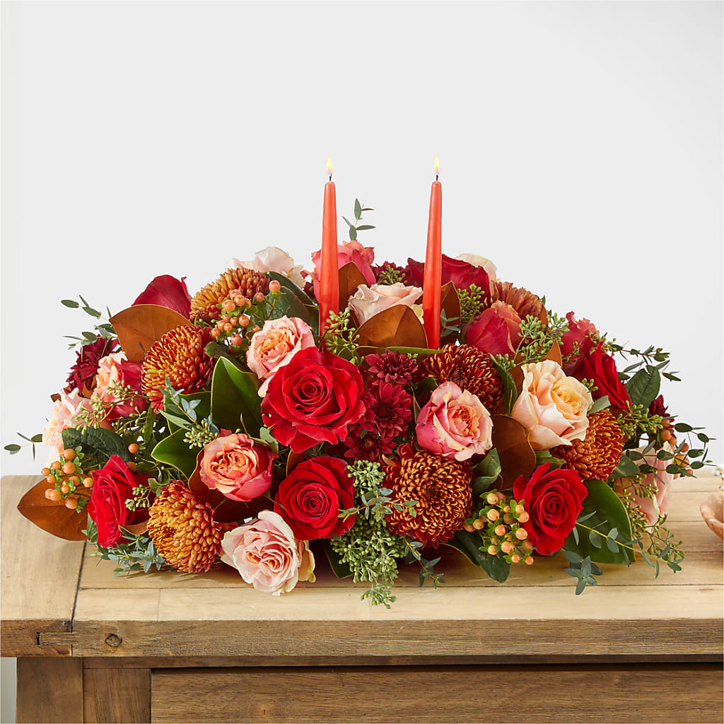 Gather Near Centerpiece –  Abell Flower Shop, Abernathy TX