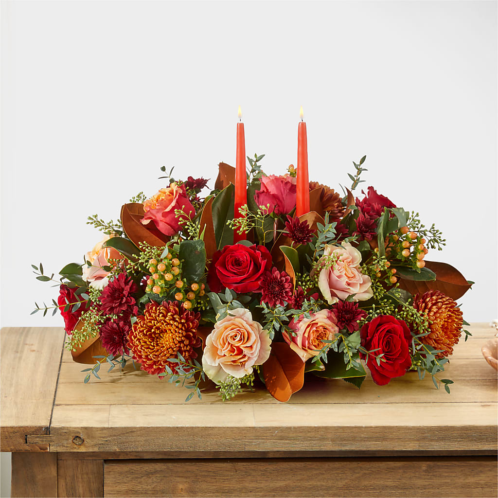 Gather Near Centerpiece –  Abell Flower Shop, Abernathy TX