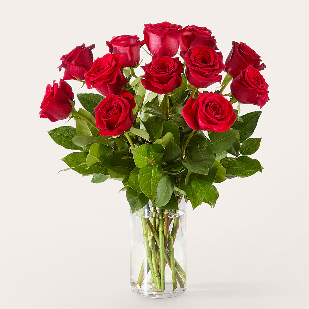 The One Red Rose Bouquet –  Abell Flower Shop, Abernathy TX