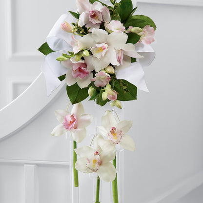 Perfect Entrance Pew Arrangement –  Abell Flower Shop, Abernathy TX