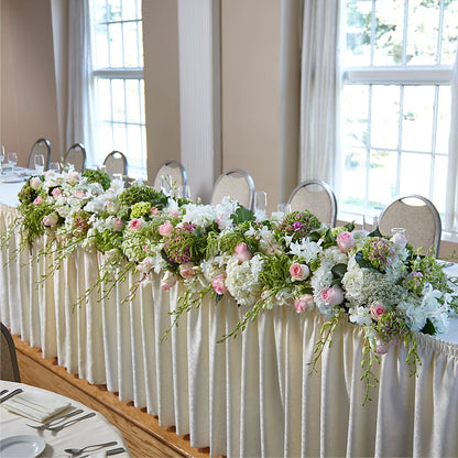 State of Joy Head Table Arrangement –  Abell Flower Shop, Abernathy TX