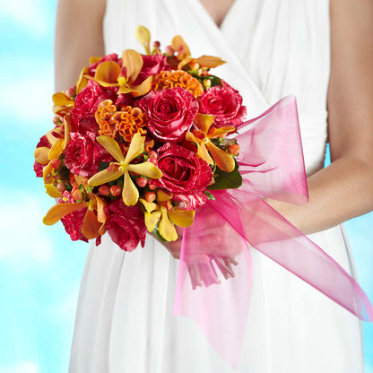 Brilliant Shades of Love Bouquet –  Abell Flower Shop, Abernathy TX