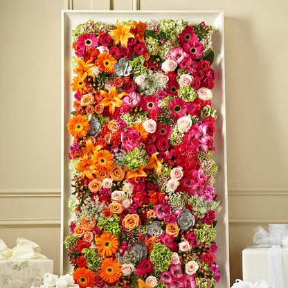 Fresh Picked Floral Wall –  Abell Flower Shop, Abernathy TX