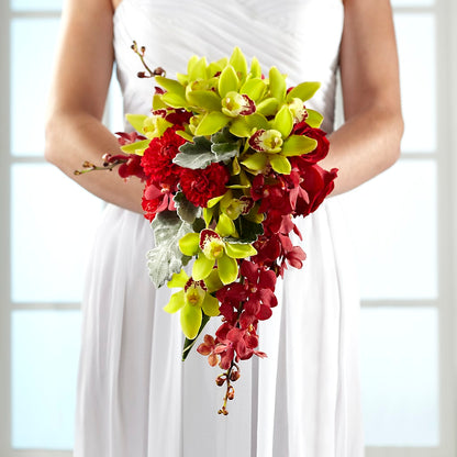Elegant Orchid Bouquet –  Abell Flower Shop, Abernathy TX