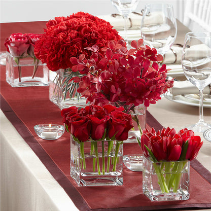 Modern Grace Centerpiece –  Abell Flower Shop, Abernathy TX