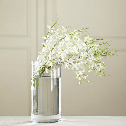 White Dendrobium Bouquet –  Abell Flower Shop, Abernathy TX